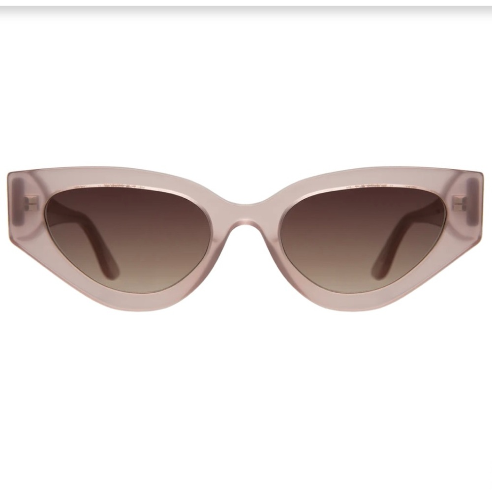Illesteva Mary Lou 51 Sunglasses (Thistle/Brown Flat Gradient) New (never used)